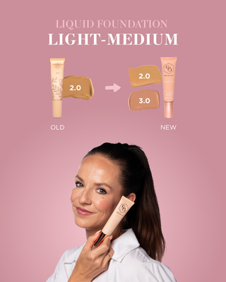 Liquid foundation- improved formule