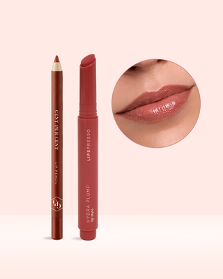 Nude chocolat lips
