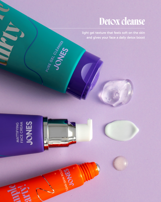 Take it from Jones-Pure gel cleanser