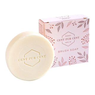 Brush cleanser soap