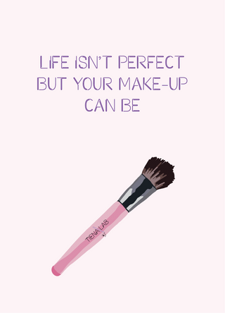 Life isn’t perfect, but your make-up can be!